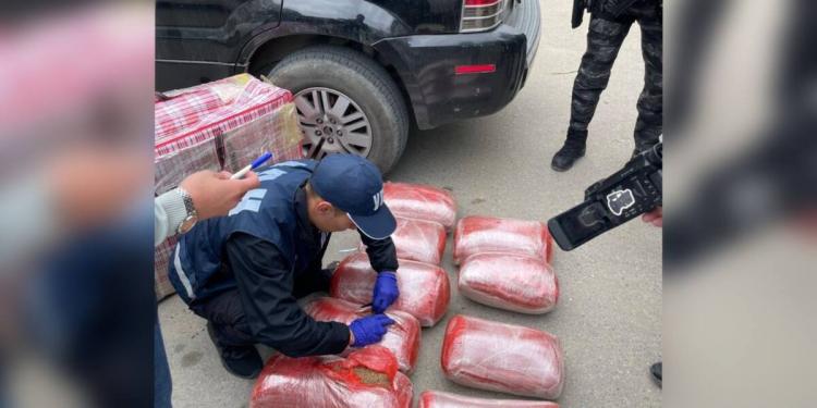 Более 79 кг марихуаны изъяли полицейские в Актау