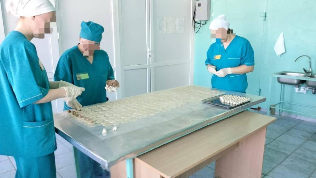 Цех по производству пельменей открыли в женской колонии области Абай