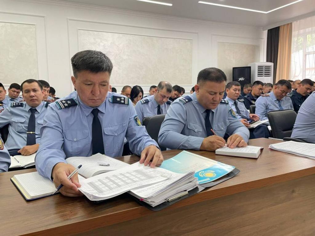 Итоги работы за первое полугодие подвели в УП города Тараз