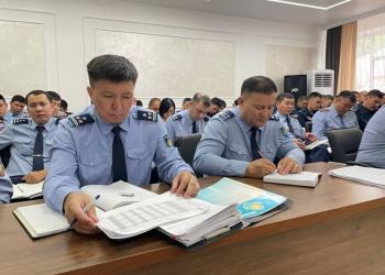 Итоги работы за первое полугодие подвели в УП города Тараз