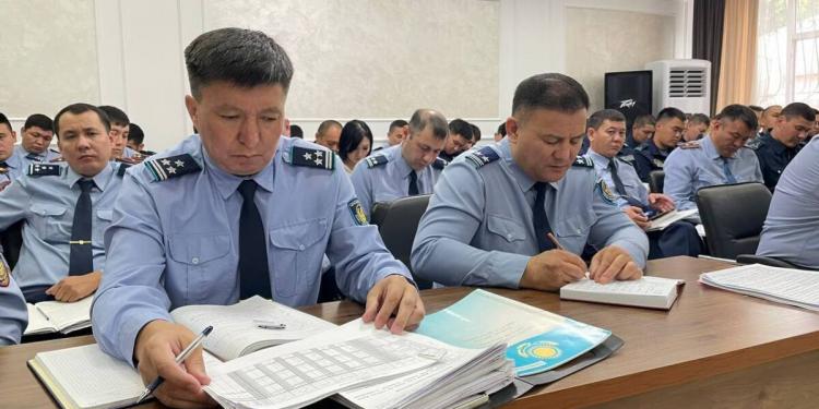 Итоги работы за первое полугодие подвели в УП города Тараз