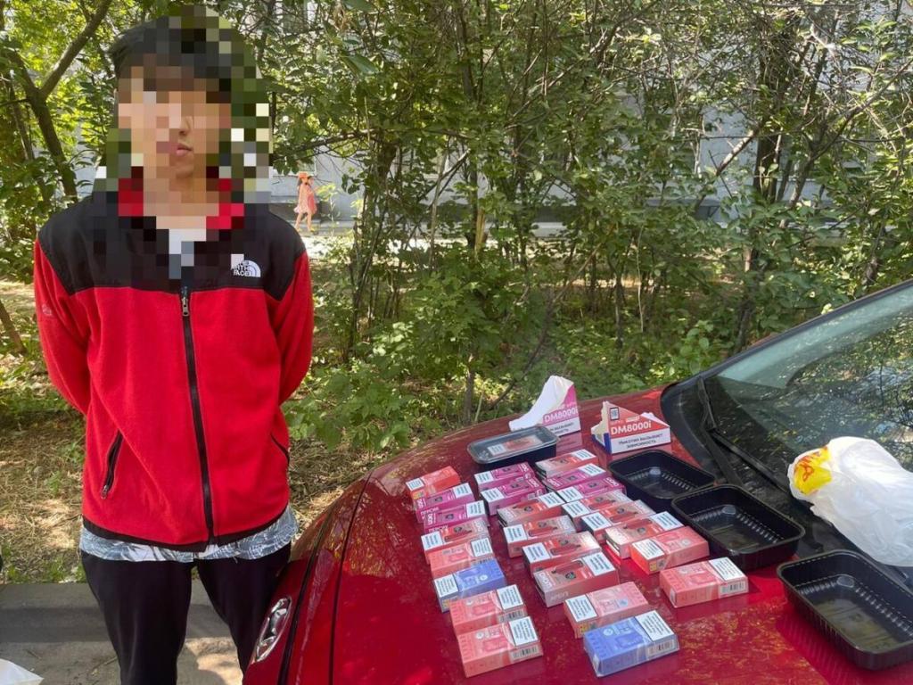 Вейповые закладки пресечены полицией Алматы