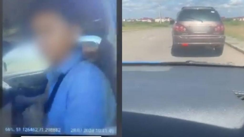 “Выпил кумыса на свадьбе”: пьяного автомобилиста задержали полицейские в Астане