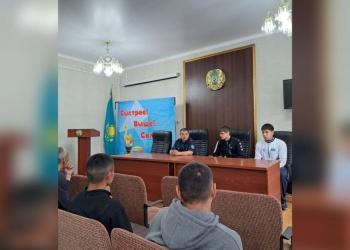 Заслуженный тренер РК по боксу и призер чемпионата Азии по боксу посетили карагандинскую колонию