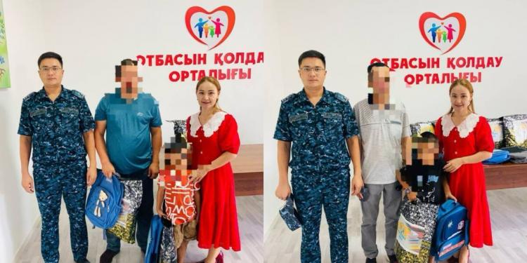 Помощь детям осужденных накануне учебного года оказали в Кызылорде