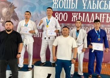 В чемпионате по рукопашному бою, посвященному 800-летию Улуса Джучи, приняли участие и полицейские ЗКО