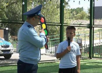 О недопустимости совершения преступлений в игровой форме подросткам рассказывают полицейские Туркестанской области