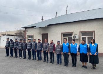 176 преступлений помогли раскрыть общественные помощники туркестанским полицейским