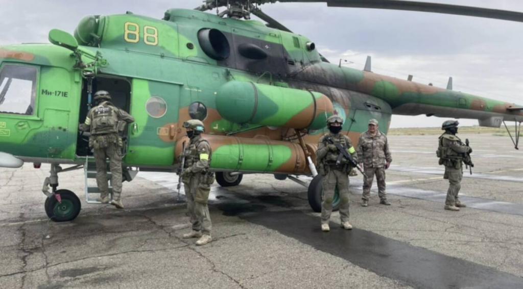 Две плантации конопли выявили полицейские с помощью вертолета в области Улытау