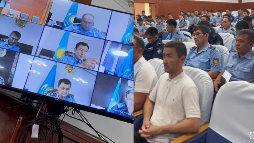 Практические занятия для следователей и дознавателей организовали в Жамбылской области