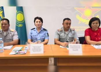 Профилактические антинаркотические мероприятия проводят полицейские в области Жетысу