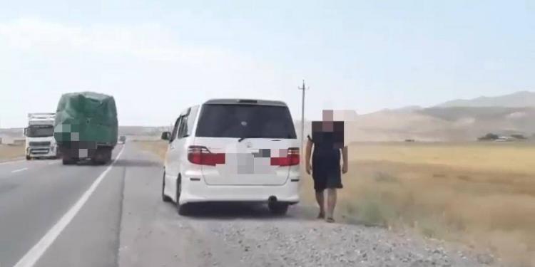 Водители на Toyota Alphard продолжают нарушать ПДД в Жамбылской области