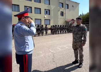 Заместитель министра Айдар Сайтбеков встретился с личным составом ДП Актюбинской области