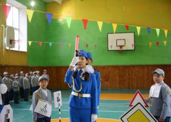 Уроки безопасности провели стражи порядка для учеников кадетских классов в Усть-Каменогорске