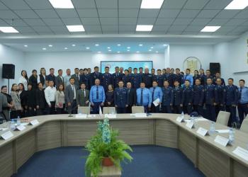 Полиция и банки второго уровня обсудили вопросы противодействия интернет-мошенничествам в области Абай