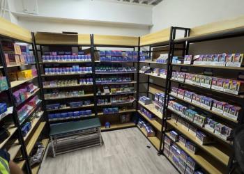 Точка по продаже вейпов ликвидирована на барахолке в Алматы