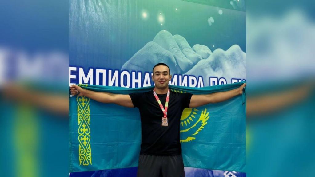 Актюбинский полицейский – призер чемпионата мира по гиревому спорту