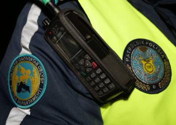 Профилактику ДТП на трассах проводят полицейские СКО