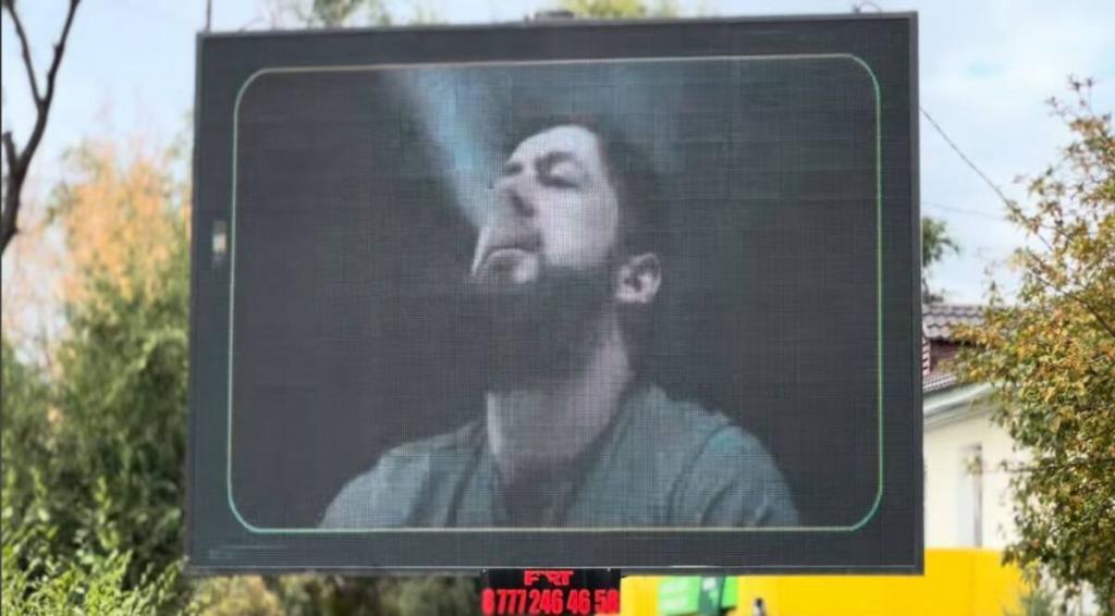 Антинаркотические видеоролики транслируют на LED-экранах области Жетысу