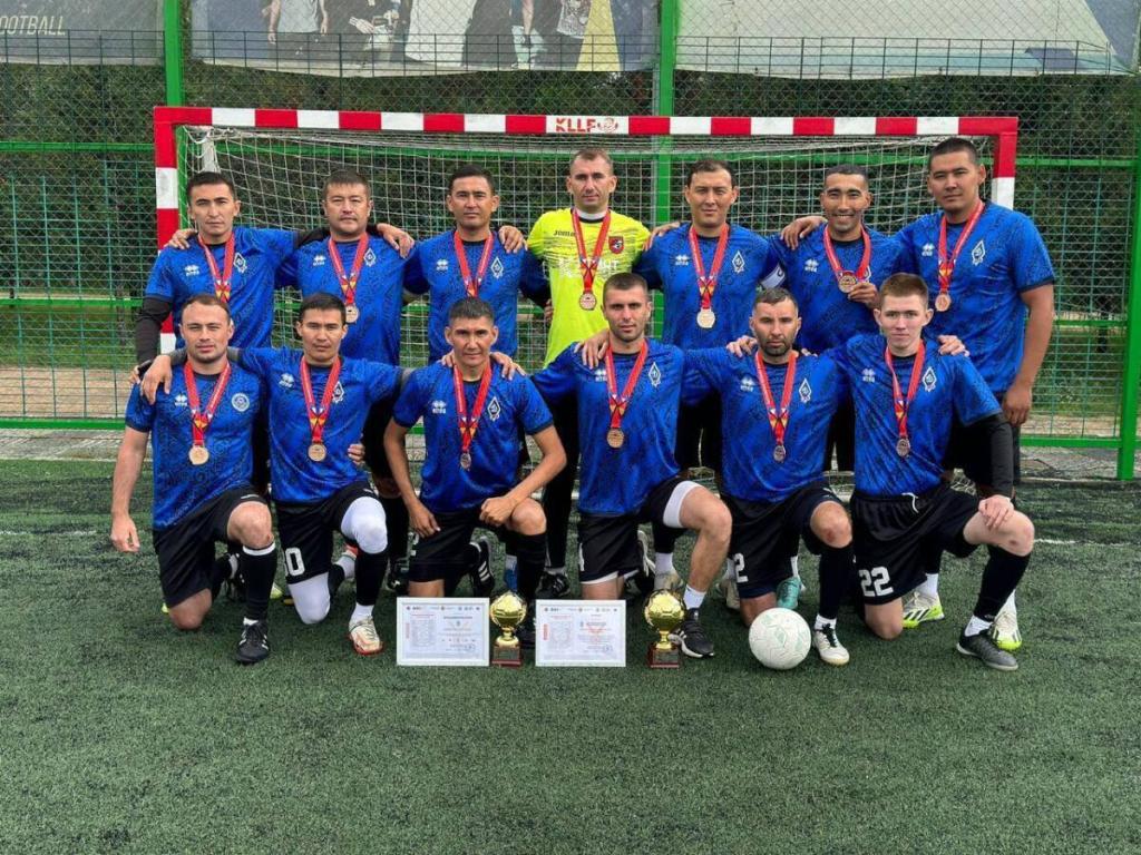 Костанайские полицейские завоевали бронзу по мини-футболу в турнире Qazaqstan Qyzmet Cup