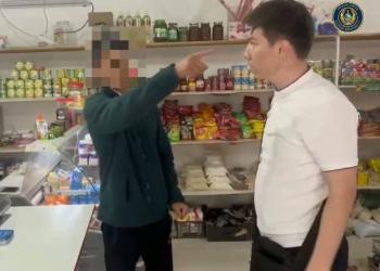 Подозреваемого в кражах из магазина установила полиция Туркестанской области