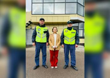 Срочно доставить роженицу в перинатальный центр помогли полицейские в СКО