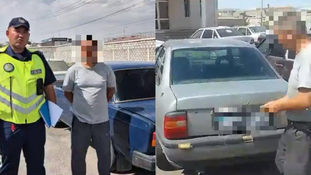 Туркестанские полицейские выявили водителей с задолженностью на сумму около 6 миллионов тенге