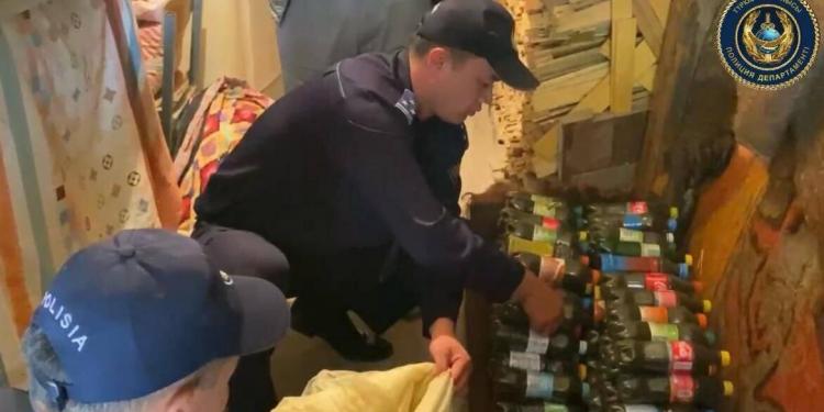 Более 45 кг наркотиков обнаружила в гараже местного жителя полиция Туркестанской области