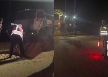 “Хуже гололедицы” — полицейские помогли урегулировать опасную ситуацию на дороге в СКО