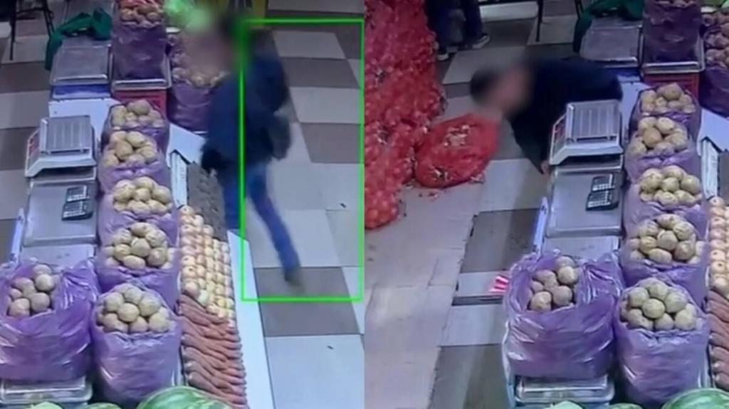 Кражу денег у продавца на столичном рынке зафиксировала камера видеонаблюдения