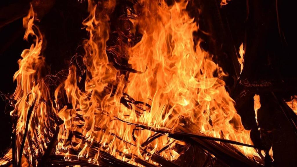 Полицейские предотвратили пожар в селе Акмолинской области