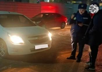 За выезд на «встречку» задержан 20-летний водитель в Актобе