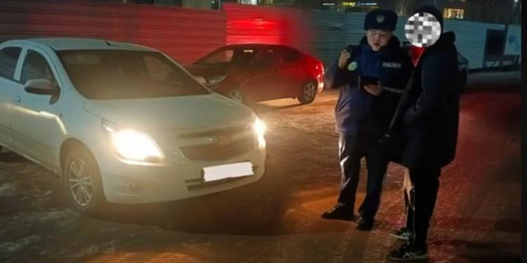 За выезд на «встречку» задержан 20-летний водитель в Актобе