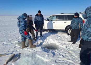 59 кг незаконно выловленной рыбы изъяли у браконьера в Карагандинской области
