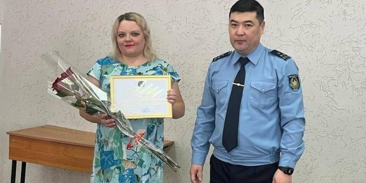 Благодарственное письмо за защиту ребенка от незнакомца вручили акмолинке