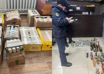 Более тысячи бутылок алкоголя изъяла полиция в Актобе