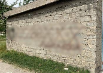 Наркограффити: полиция задержала уличного "рекламиста" в Туркестанской области