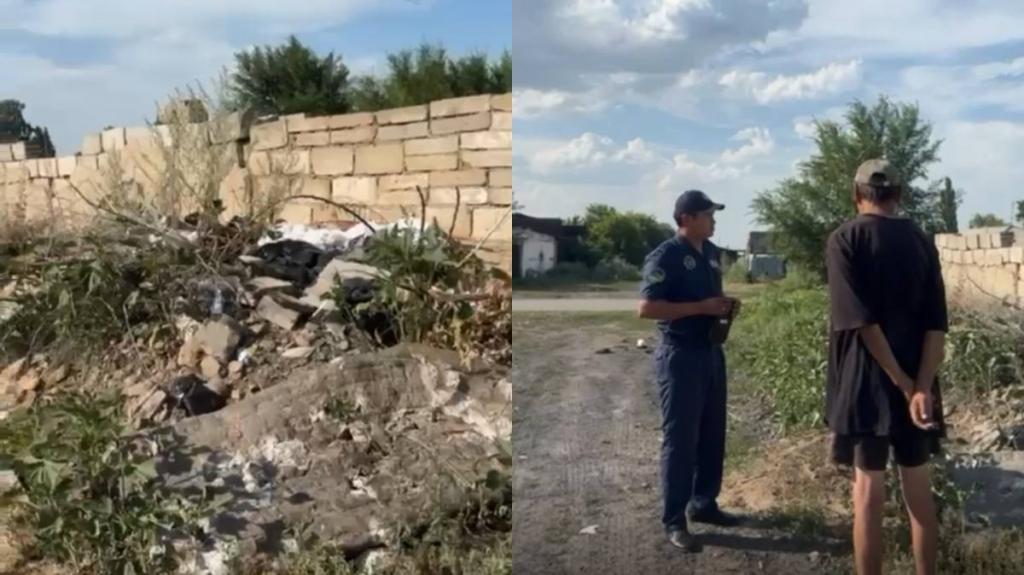 Полиция в Аксу проводит профилактику нарушений в сфере экологии и благоустройства