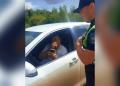 Иностранного лихача задержали в Актюбинской области