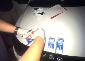 Полицейские изъяли вейпы у жителя столицы