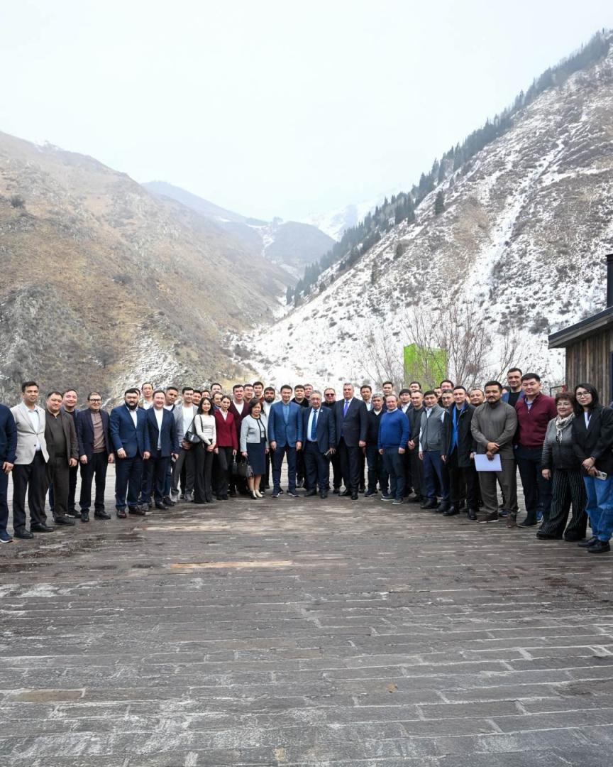 В визит-центре ущелья Аюсай прошла встреча с представителями бизнес-сообщества Алматы